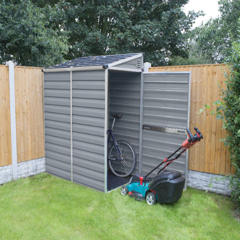 Plastic Pent Shed 6ft x 4ft