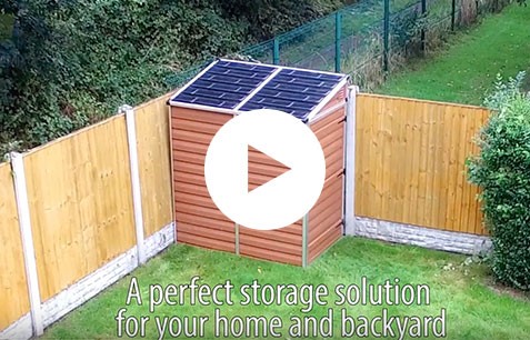 Watch our Plastic Pent Shed 6ft x 4ft video