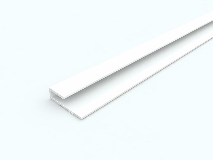 PVC Edge Profile 1220mm x2 Paintable image
