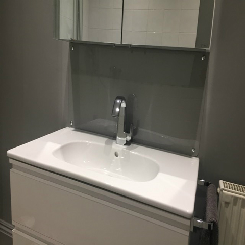 Clear Acrylic Splashbacks Kitchen Splash Backs - White Glass Bathroom Sink Splashback Clear Acrylic Splashbacks Kitchen Splash Backs - White Glass Bathroom Sink Splashback
