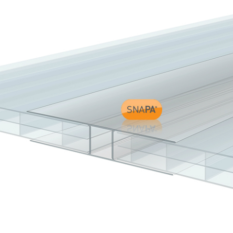 Clear Polycarbonate H Section