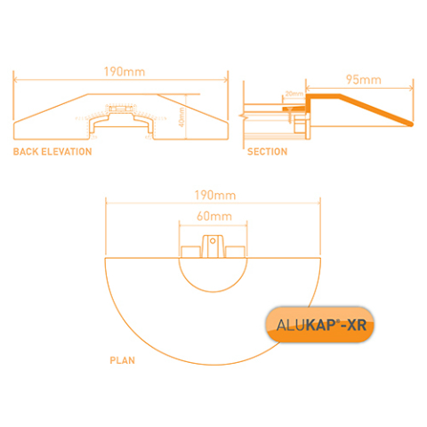 Roof Lantern Radius End Cap