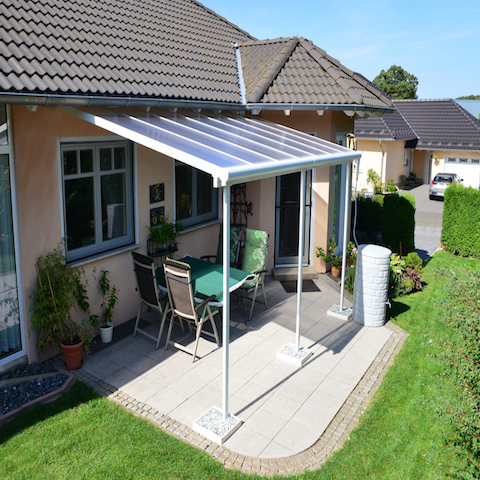 Palram - Canopia | Sierra Patio Cover / Veranda in White or Grey