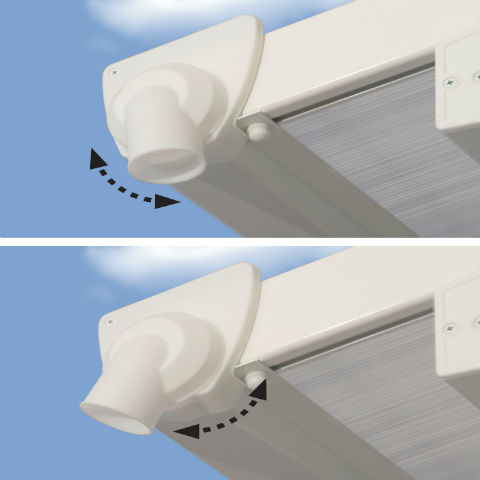 Palram - Canopia  | Olympia  Patio Cover / Veranda  (all sizes)  in White/ Clear