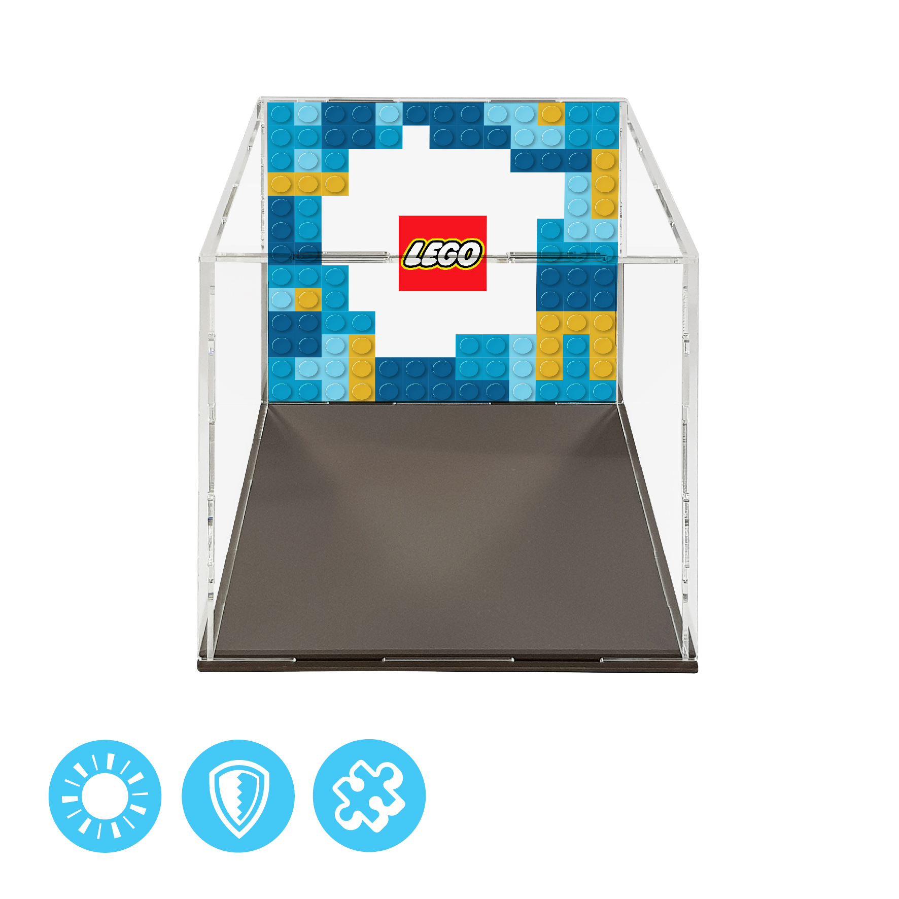 Display Cases (200 x 200 x 200mm) Clear