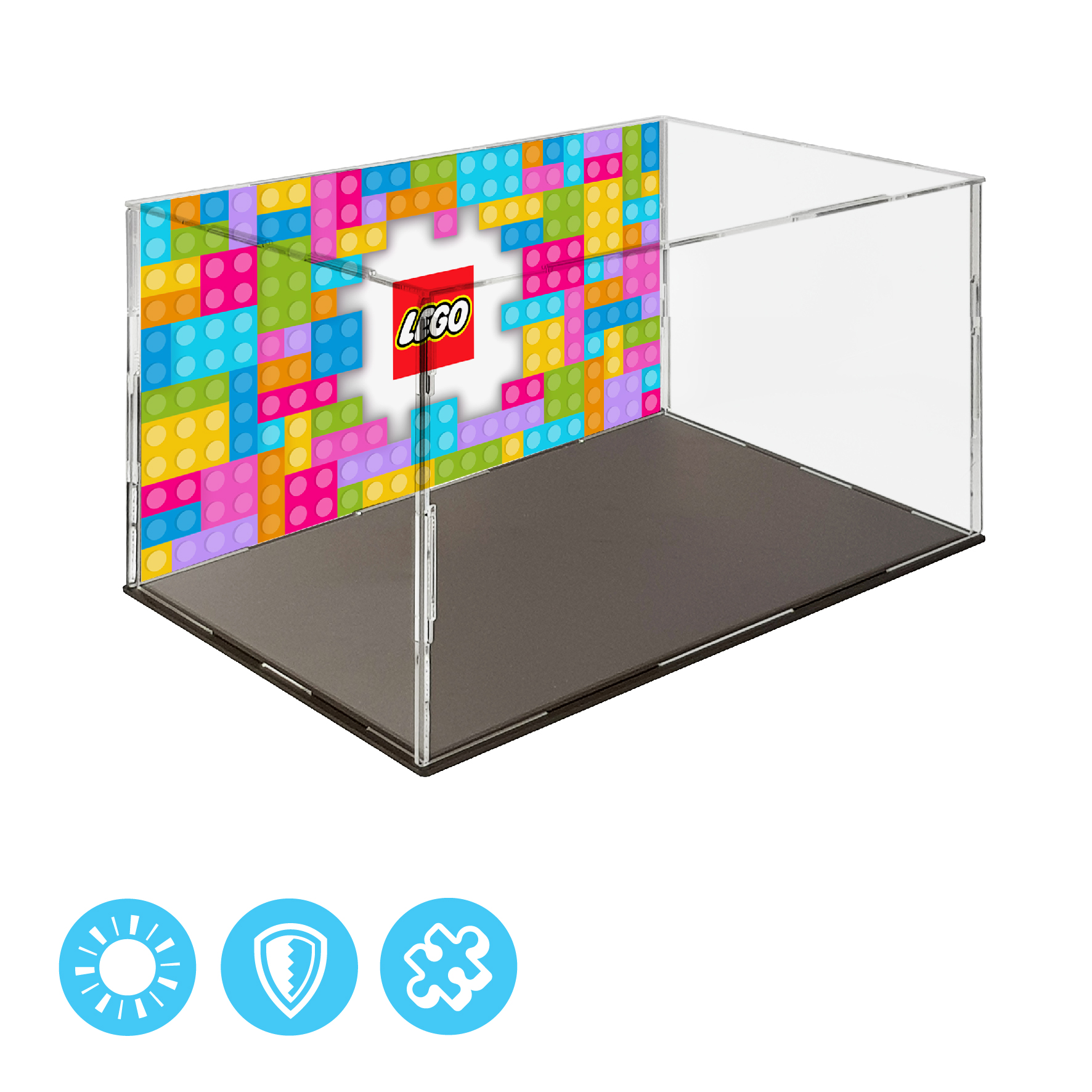 Display Cases (400 x 200 x 200mm) Clear image