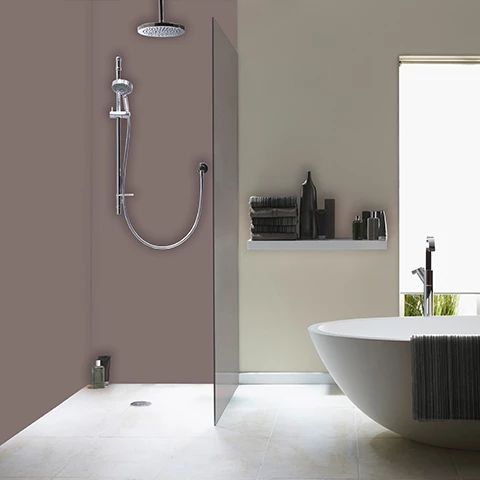 3 Panel Neutral Colours Shower Kit