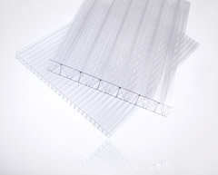 Clear Twin Wall Polycarbonate Roof Sheets
