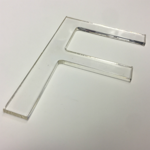 Clear Acrylic Letters