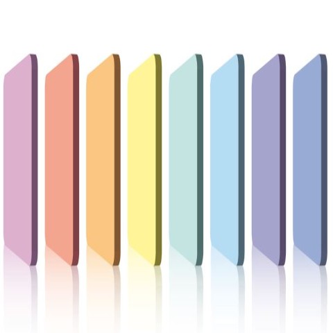 Acrylic Perspex Pastels