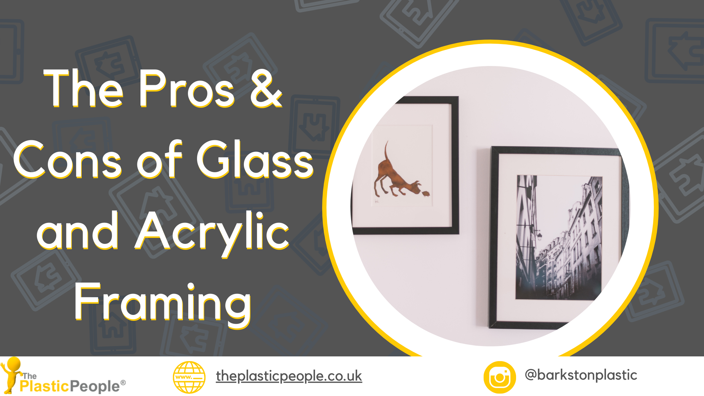 Glass vs Perspex In Framing - Frinton Frames