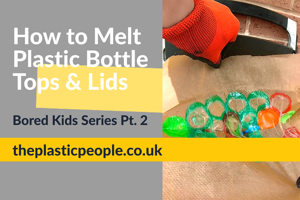 How to Melt & Recycle Plastic Bottle Tops