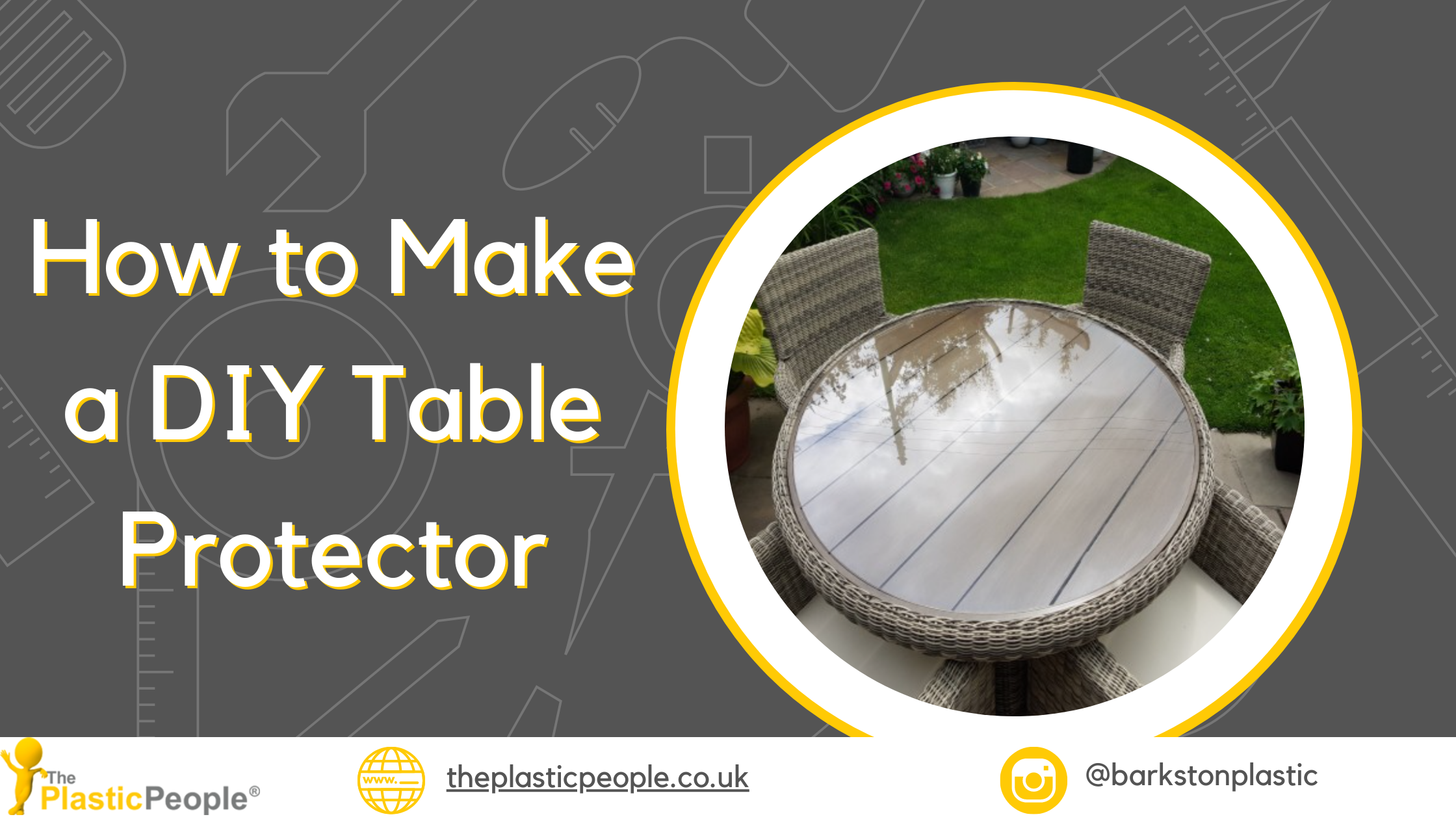 How To Protect Your Tables, Round Plexiglass Table Topper