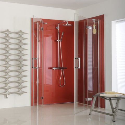 Plastic shower hot sale panels