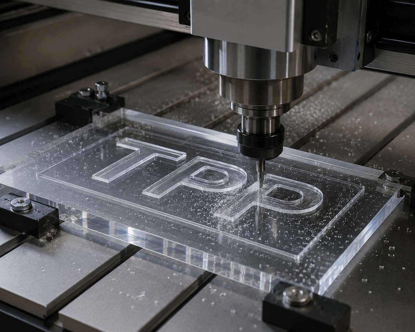 Plastic Laser Engraving with CNC machine